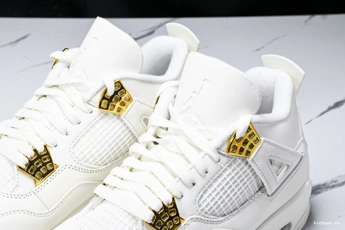 Rep Kickmax Retro AQ9129-170 4 Jordan Metallic Gold 0712